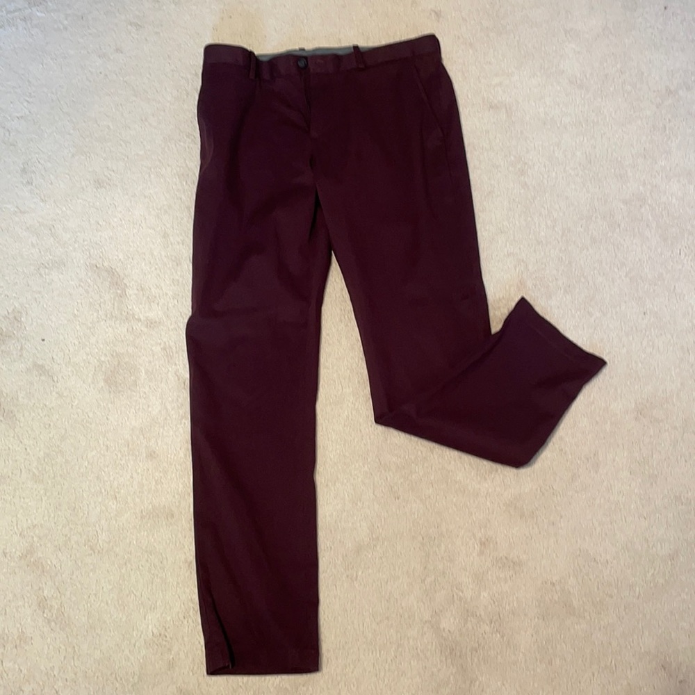 Perry Ellis 32W maroon pants